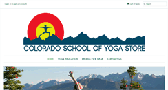 Desktop Screenshot of coloradoschoolofyoga.com